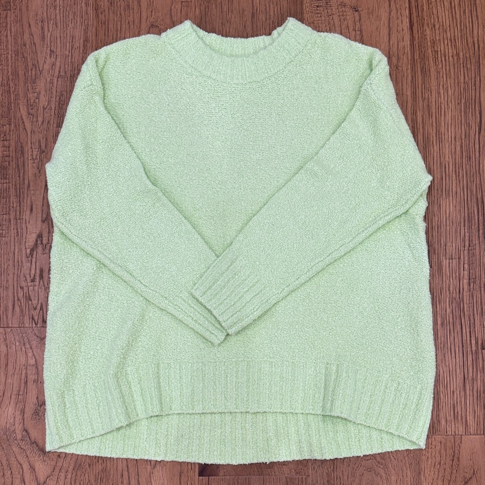 Old Navy neon Green Women's Crew Neck Sweater XL